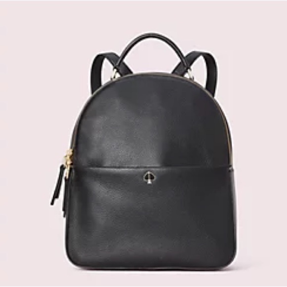 Kate Spade black polly medium backpack